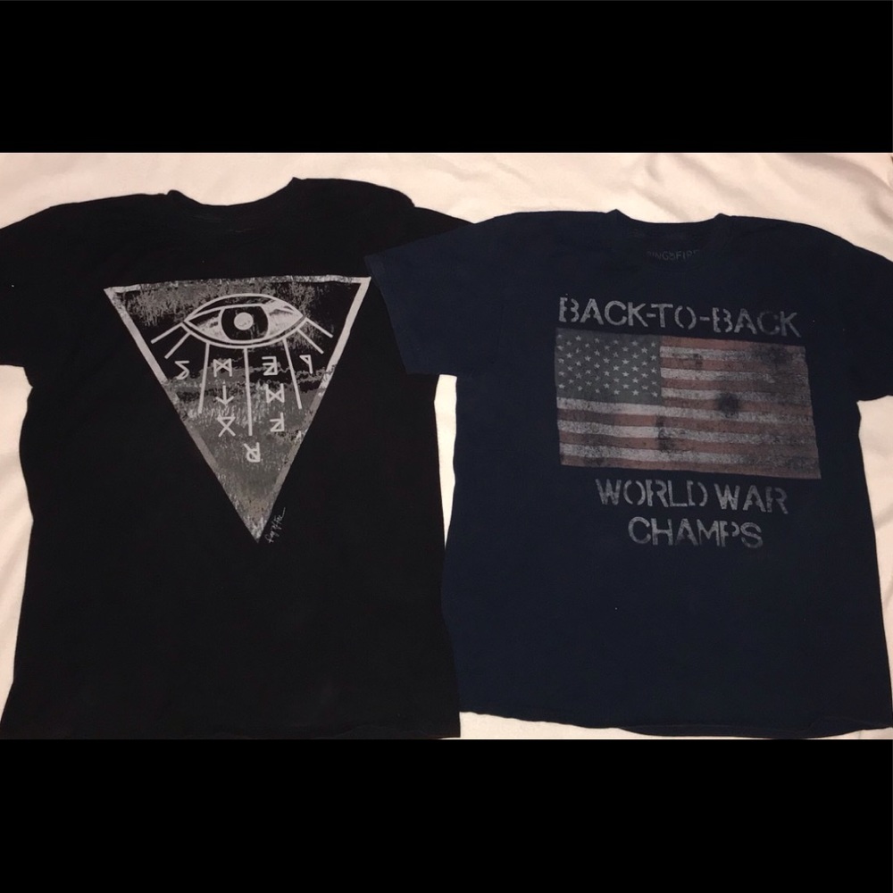 Ring of Fire men's tees set